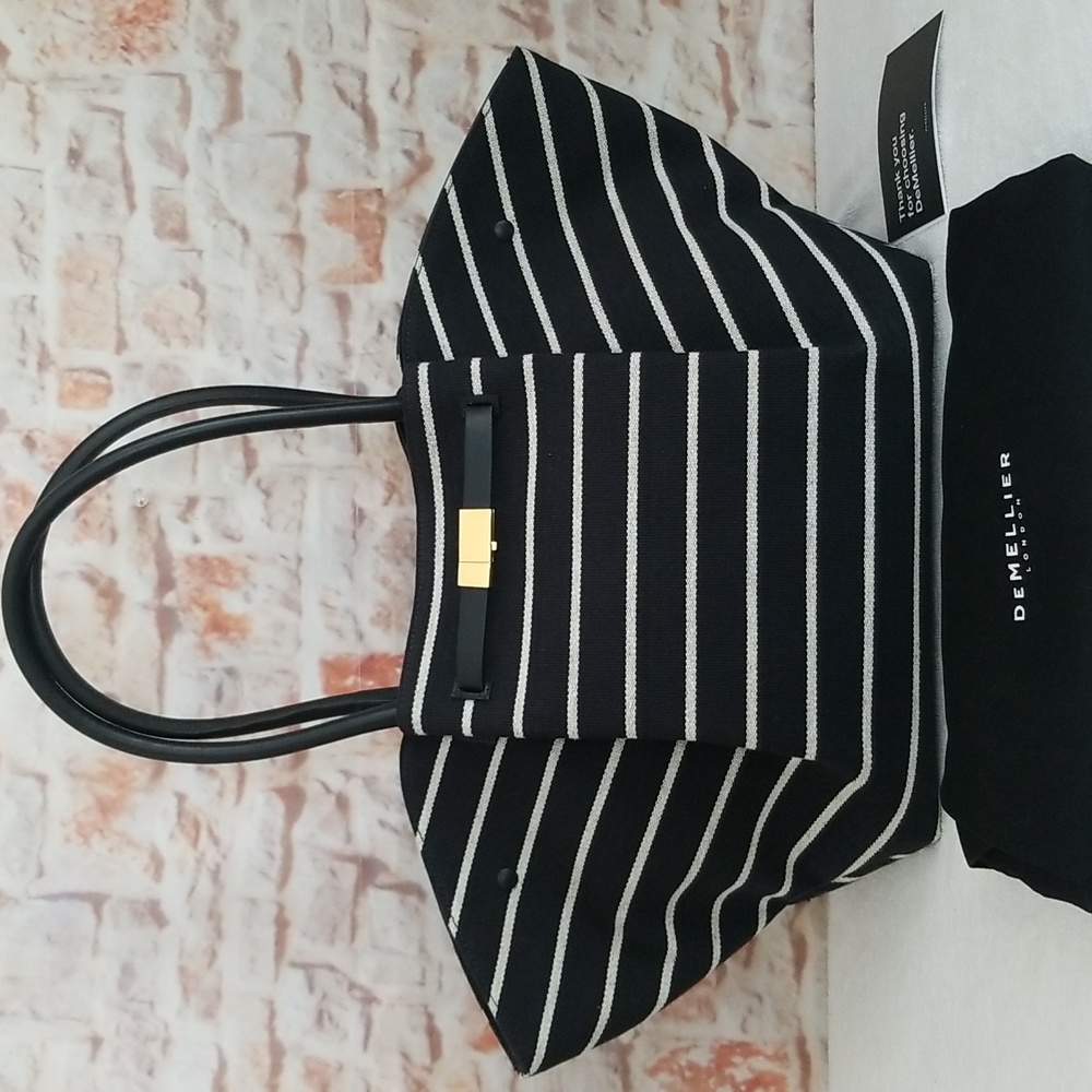 New DeMellier New York Canvas Shopper Tote